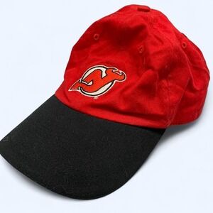 New Jersey Devils NHL Red & Black Snapback Hat